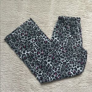 Leopard Print Pajama Pants